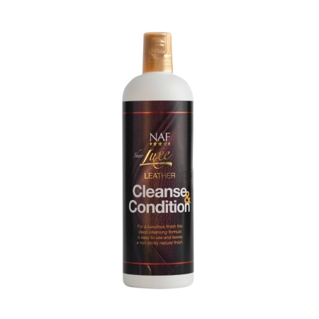 NAF Sheer Luxe Leather Cleanse & Condition 500ml